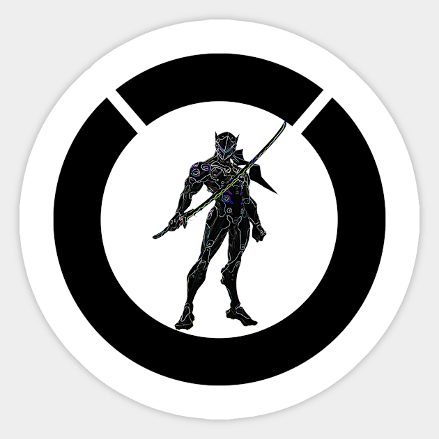 Genji Sticker by BenTell